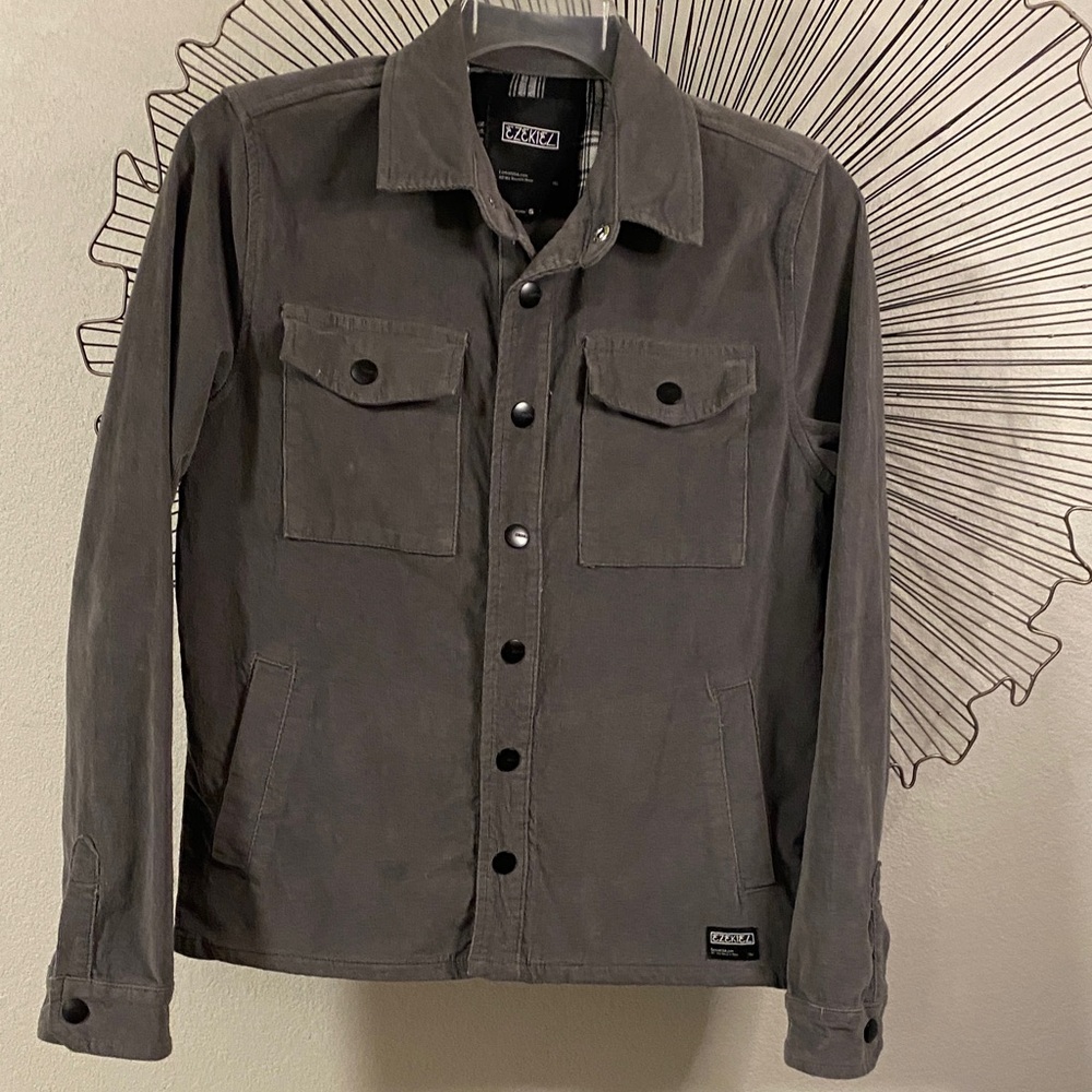 Ezekiel Gray Pinwale Corduroy Jacket Size S